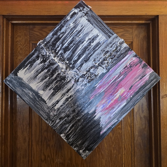 Hand Crafted Other - HANDCRAFTED Abstract Texure Painting HANDMADE Wall Art Decor HANDPAINTED Artwork